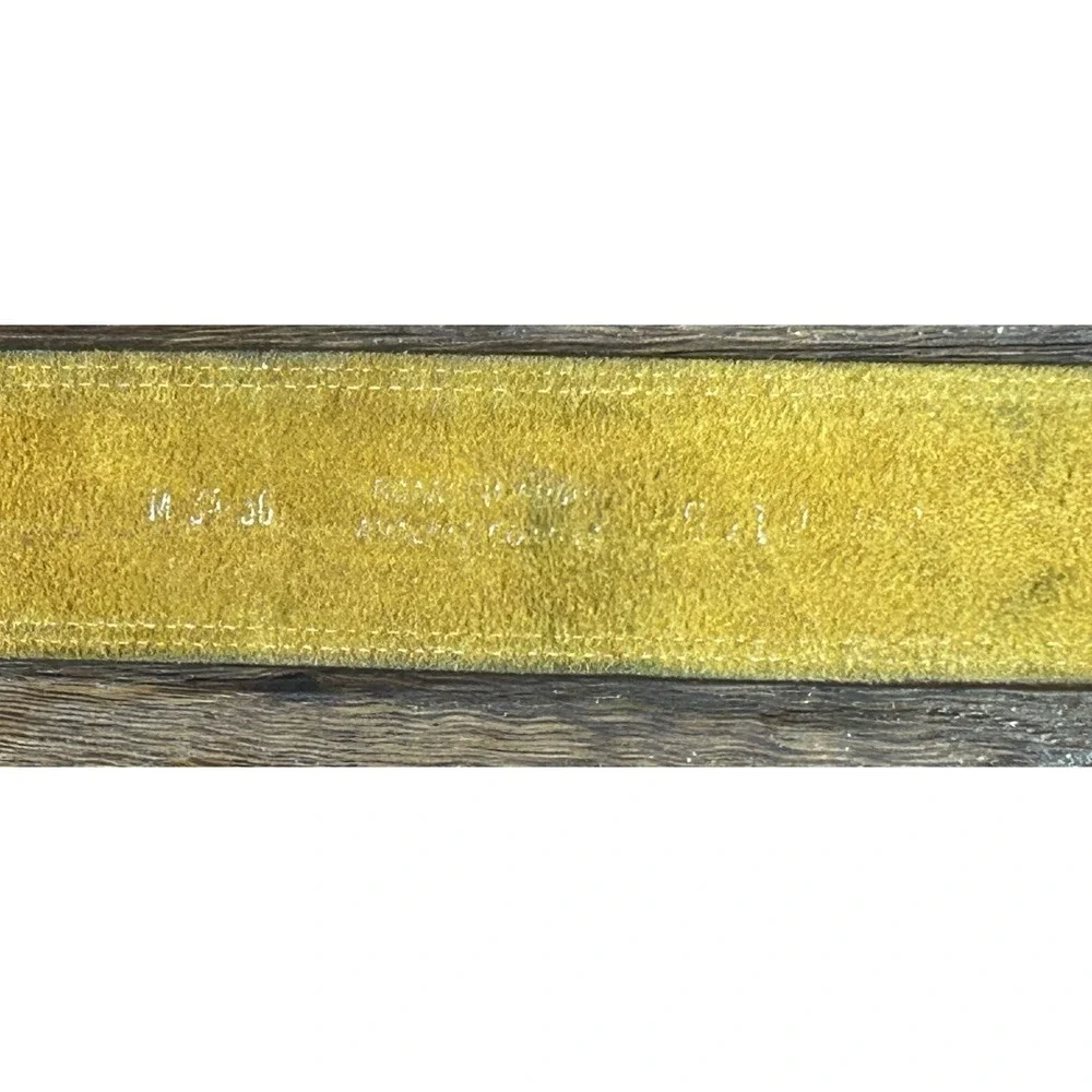 Vintage Marlboro 1987 Belt Buckle Solid Brass Philip Morris, Bechelli Lthr Belt - Picture 9 of 16